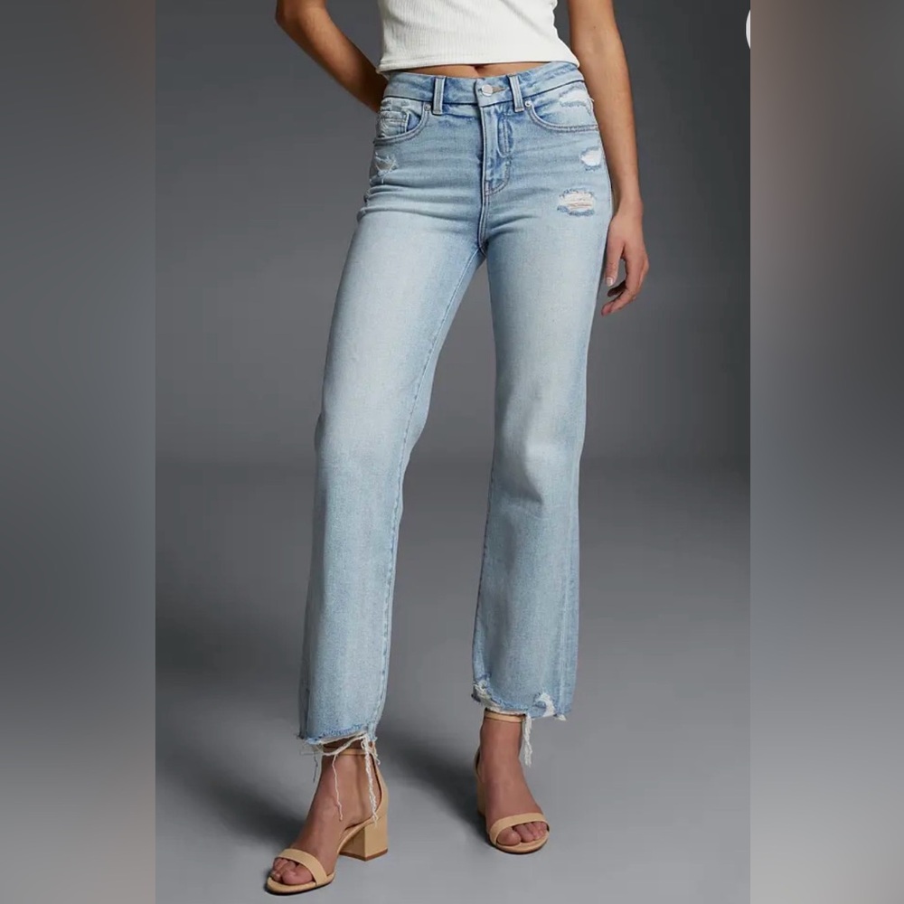 Buckle Fit No. 35 Cropped Straight Stretch Jean